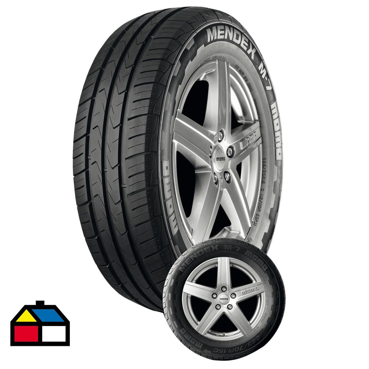 MOMO - Neumático para Automóvil 215/65 R16 M-7 MENDEX