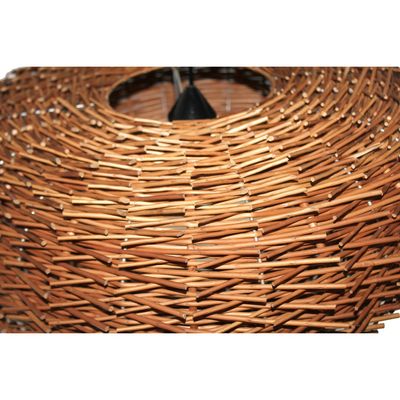 Imagen 2 del producto Lámpara Colgante Erizo Mimbre Café 62 cm