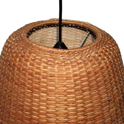 Imagen 2 del producto Lámpara Colgante Diamante II Mimbre Café