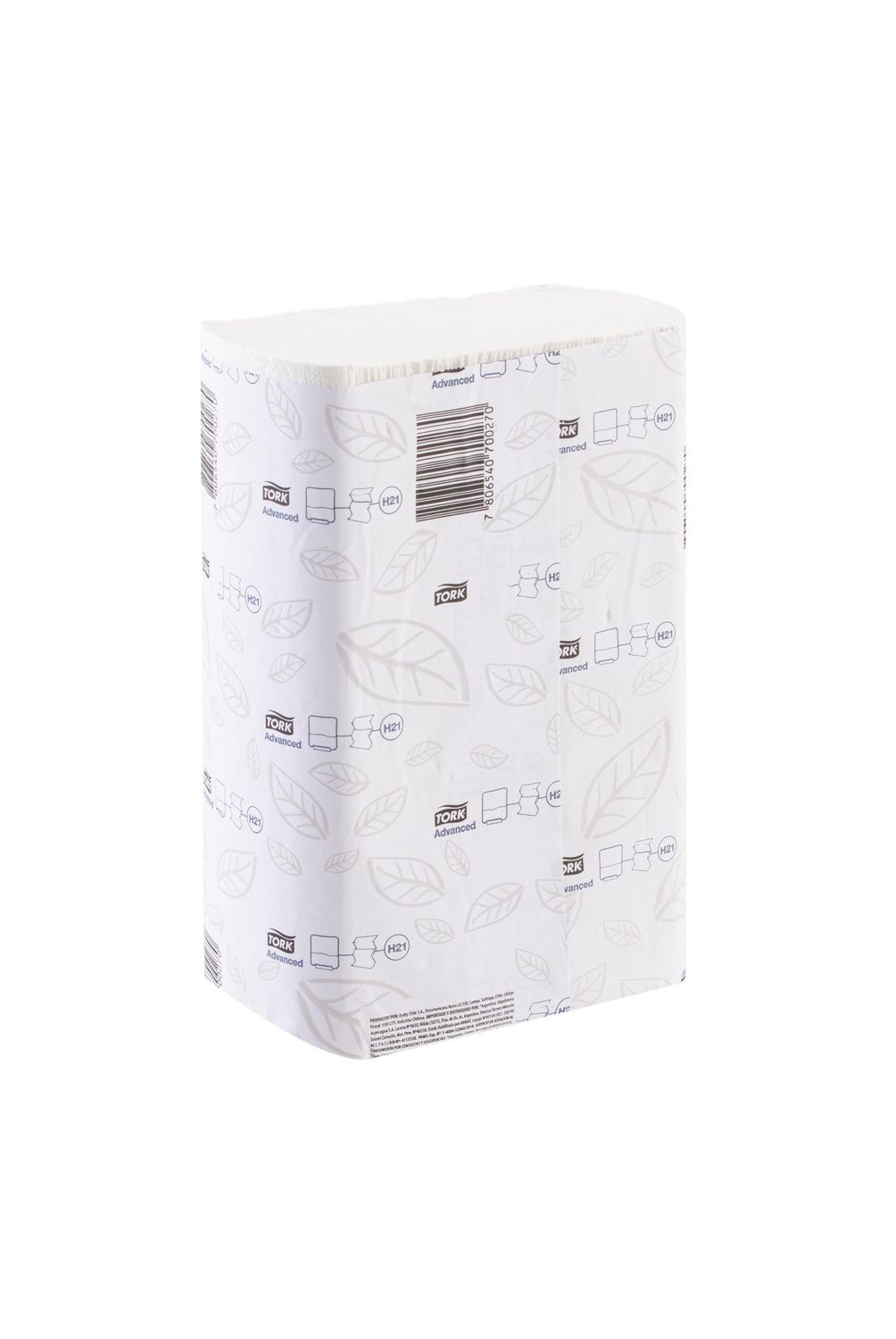 Toalla Interfoliada Tork Premium Doble Hoja 200 Unidades Blanca