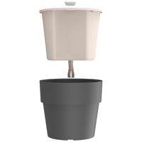 Macetero Autorregante de Plástico 15x15 cm Azul