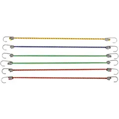AUTOSTYLE - Set de Pulpos Metal 25 cm 6 unidades