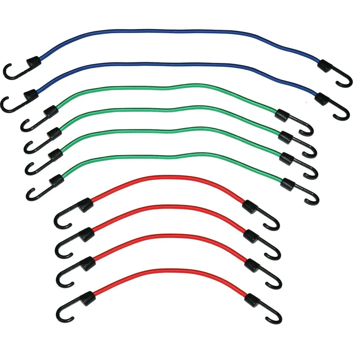 AUTOSTYLE - Set De Pulpos Metálicos Para Sujeción Carga 45 Cm