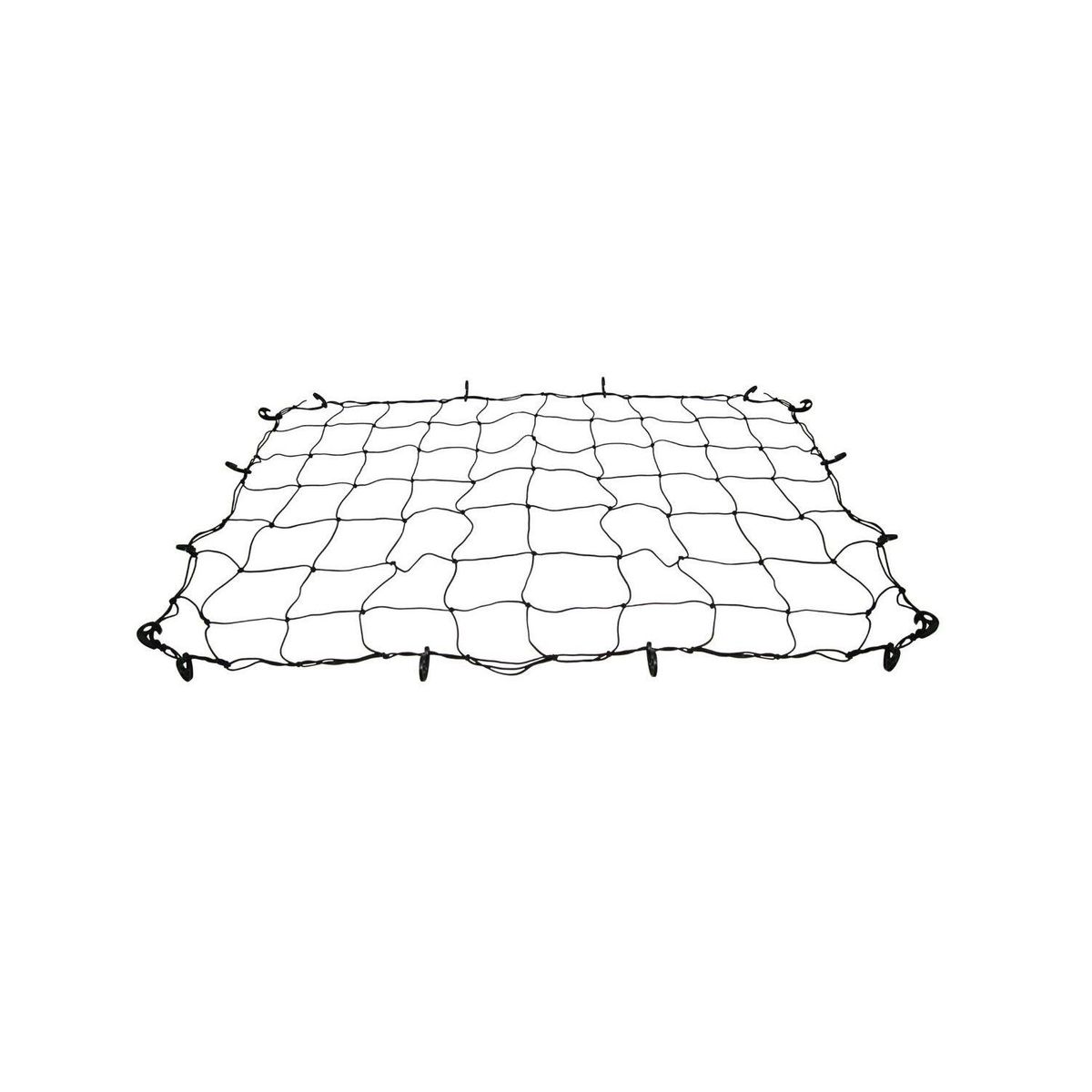 AUTOSTYLE - Red de amarre plástico 180 cm negro