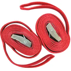 DOLEZYCH - Set de cintas de tiro poliéster 2 unidades rojo