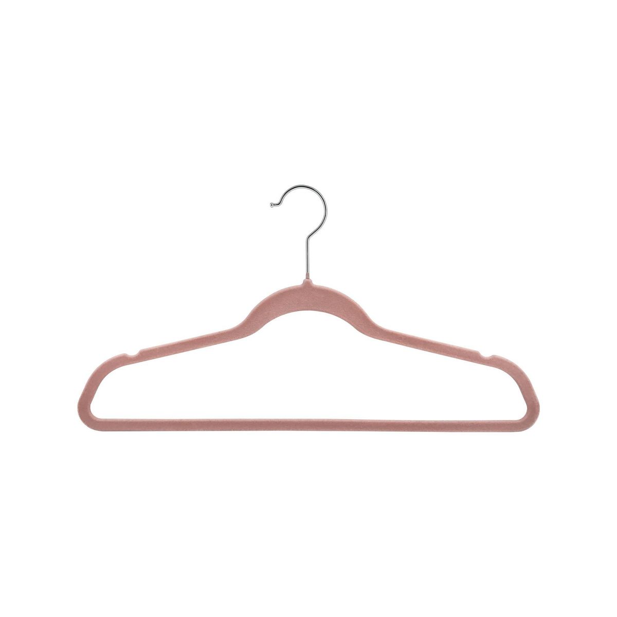 HOMY - Set de colgadores felpa 10 unidades