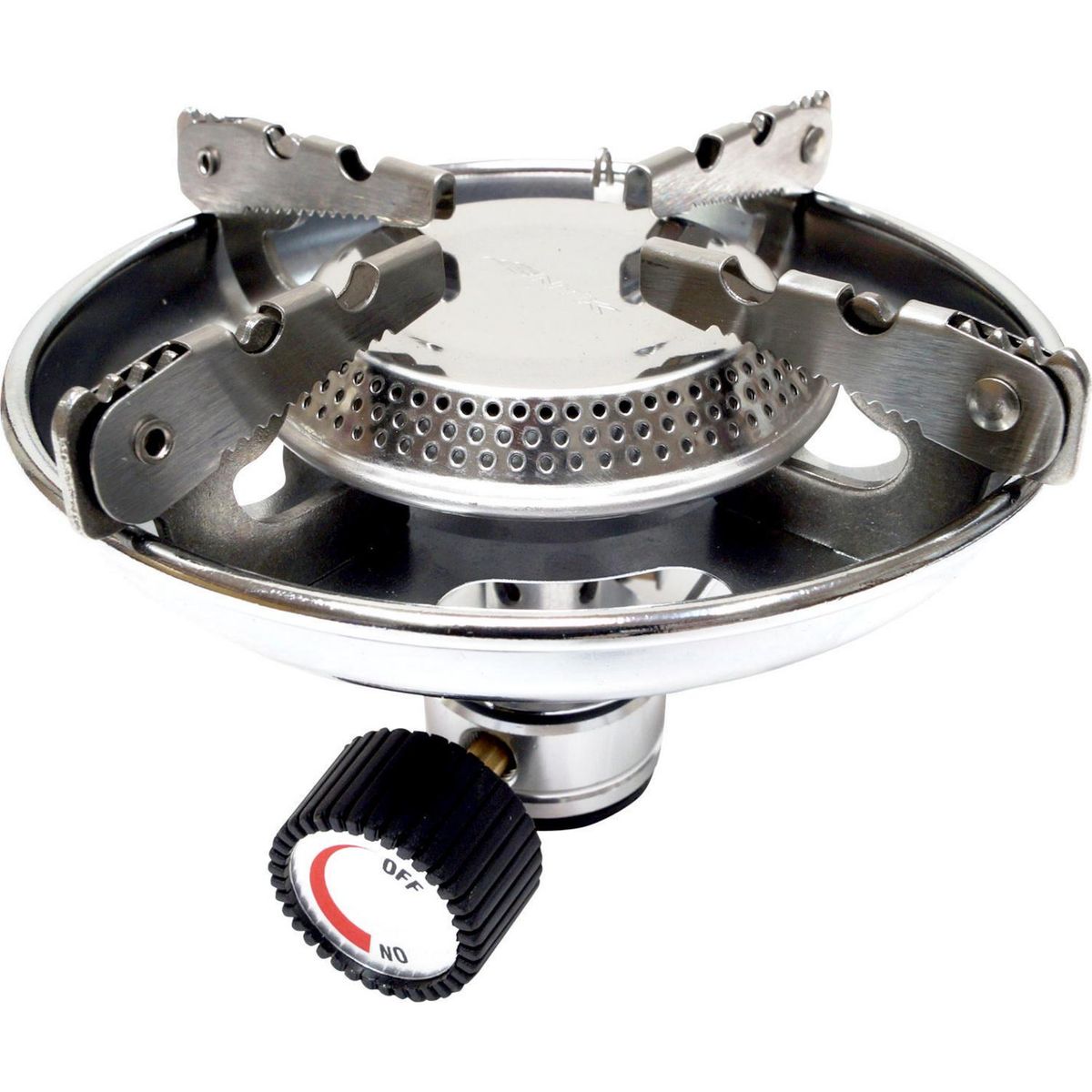 NAUTIKA - Cocinilla para Camping Gas 1 Quemador(es) 9.7x11.5x11.7 cm Plateado