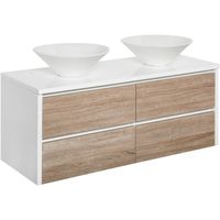 Vanitorio Lagoa 120x50x46 cm blanco