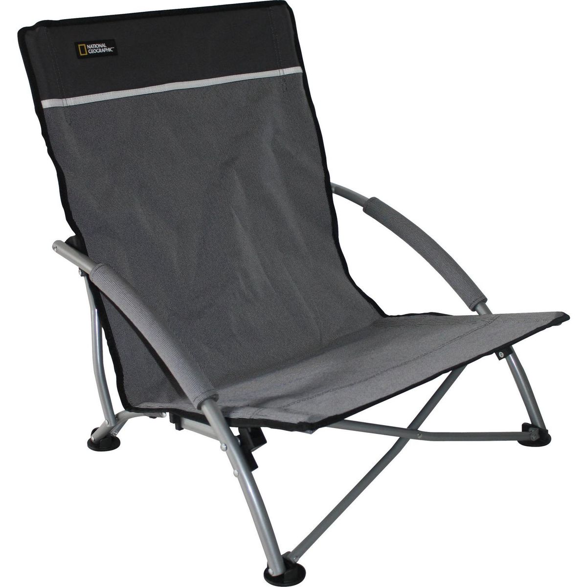 NATIONAL GEOGRAPHIC - Silla plegable 55x63x64 cm Gris