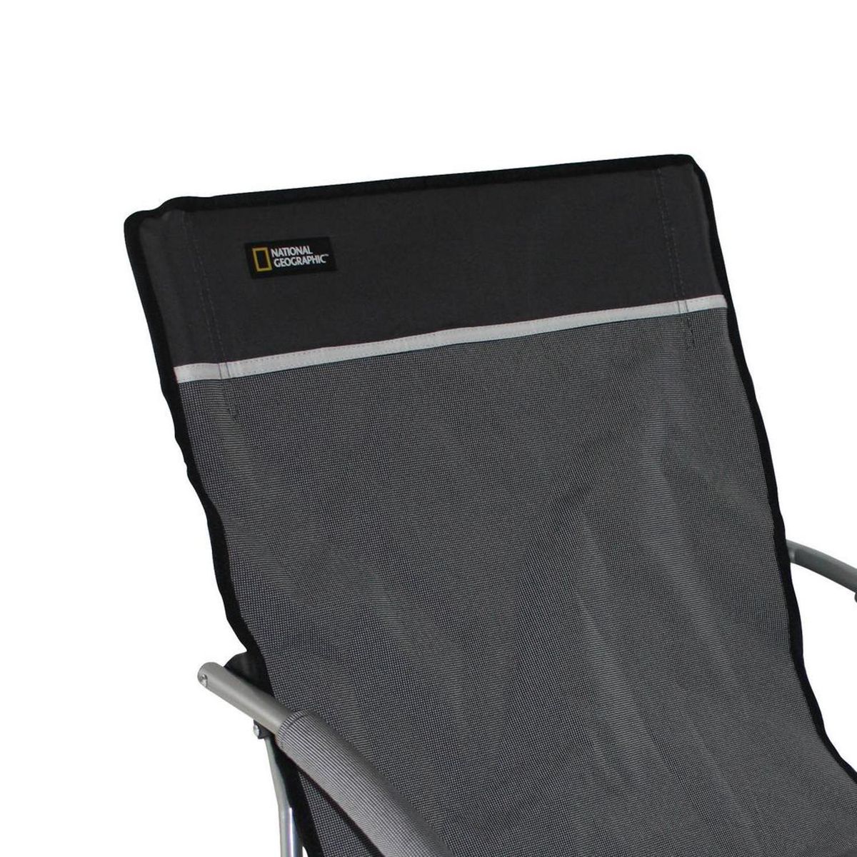 NATIONAL GEOGRAPHIC - Silla plegable 55x63x64 cm Gris