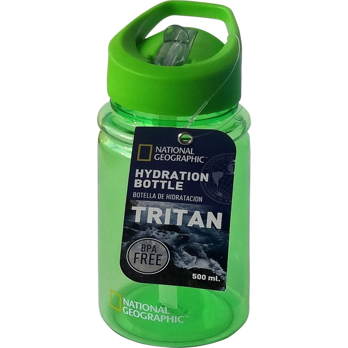 NATIONAL GEOGRAPHIC - Botella 500 ml verde