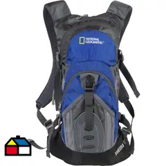 NATIONAL GEOGRAPHIC - Mochila de Hidratación 12 Litros Gris/azúl