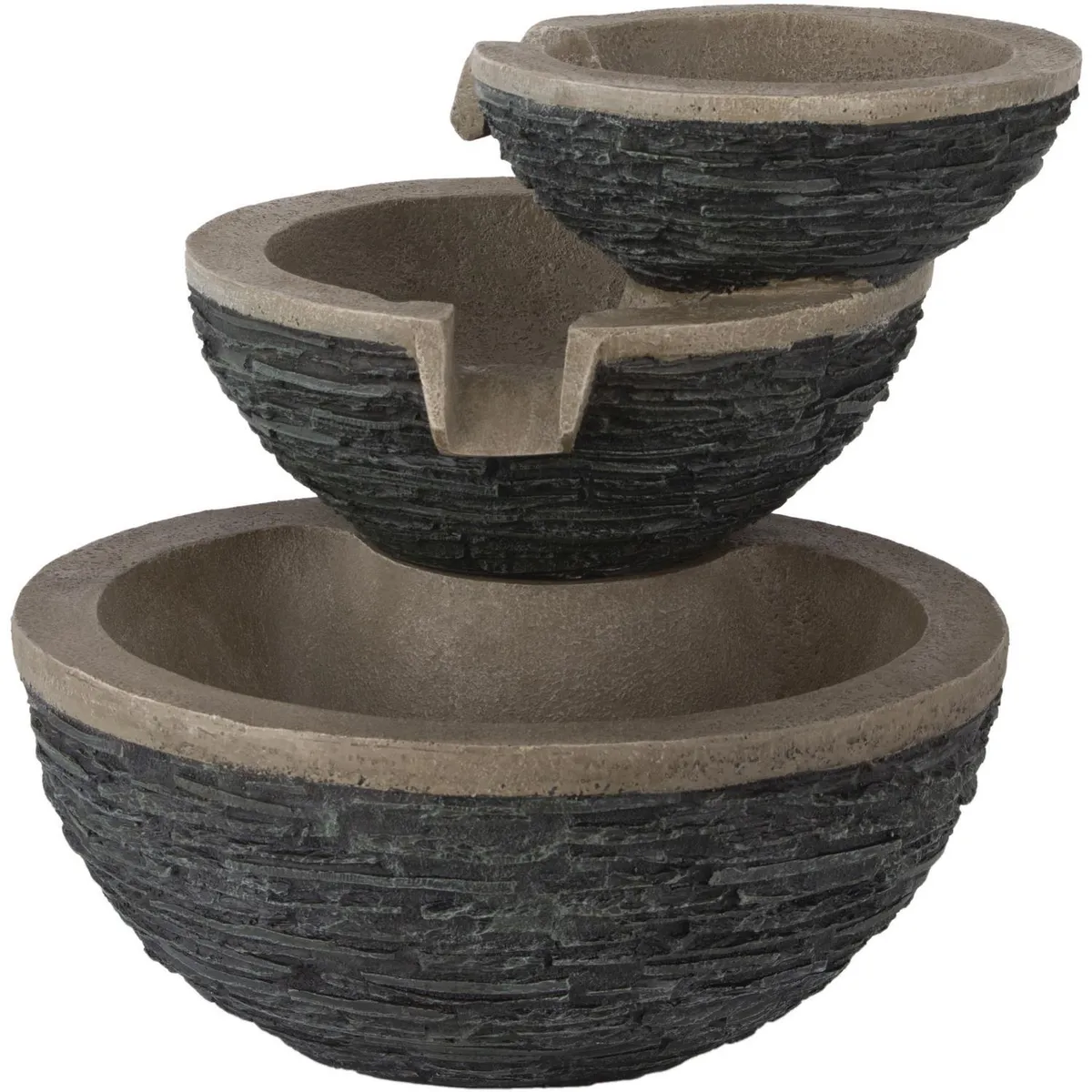 JUST HOME COLLECTION - Fuente de agua exterior platos 59 cm