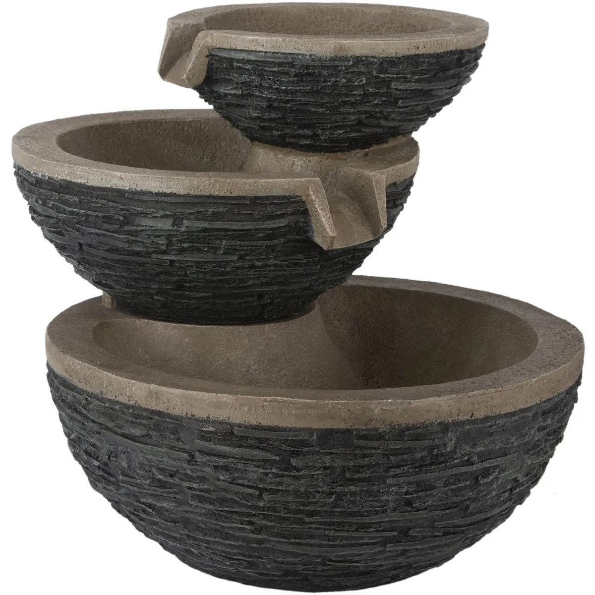 JUST HOME COLLECTION - Fuente de agua exterior platos 59 cm