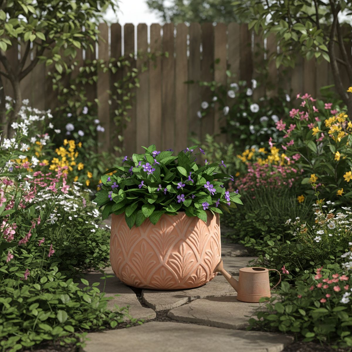 JUST HOME COLLECTION - Macetero de arcilla Hanoi