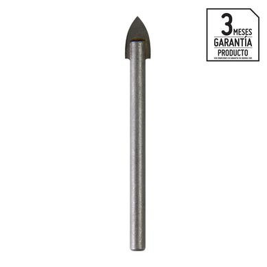 Broca para vidrio 10x80 mm