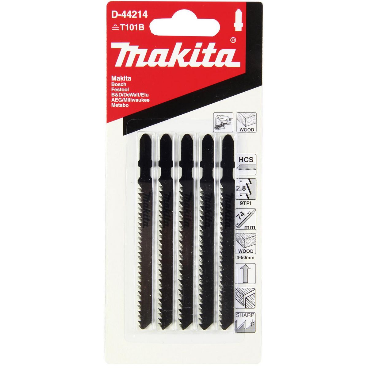 MAKITA - Hoja para sierra caladora 127 mm