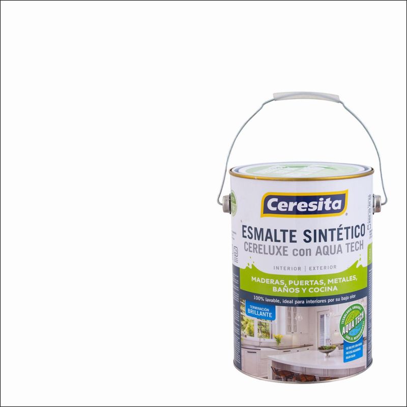 CERESITA - Esmalte Sintético Semibrillante 1 galón(es) Blanco