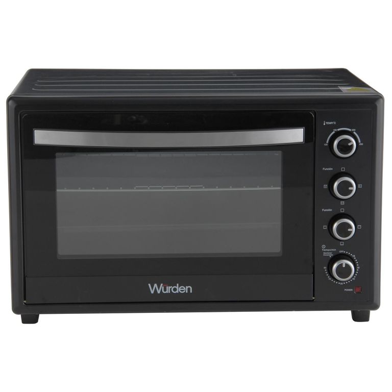 Horno elÃ©ctrico 100 litros negro