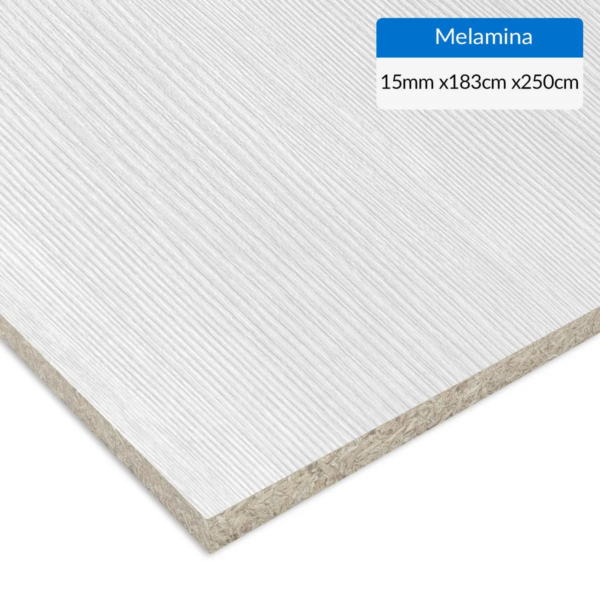 MASISA - Melamina Blanco Softw 15 mm 183x250 cm
