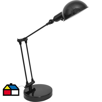 Lmpara de escritorio Kansas negra 1 l E14 25 W