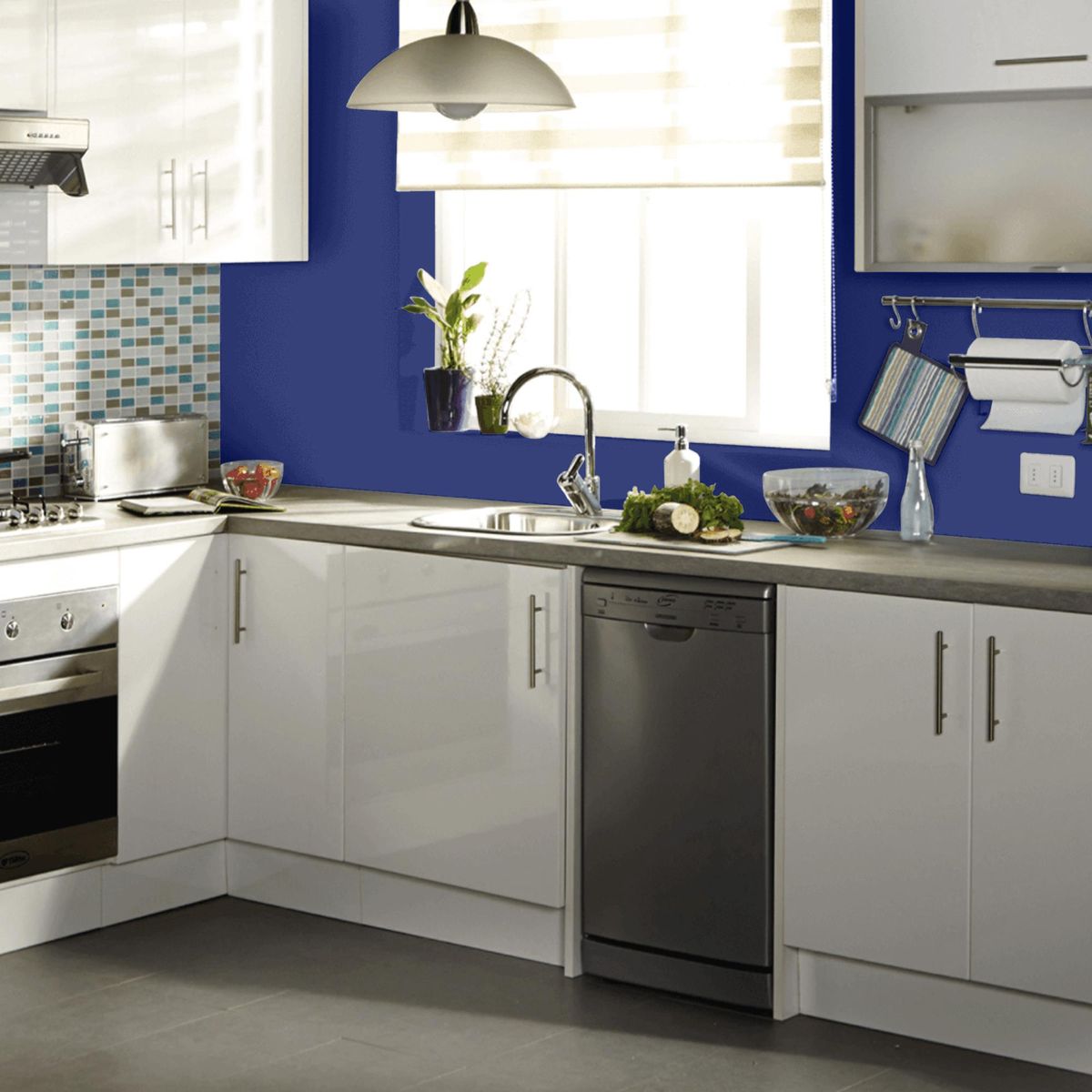 CERESITA - Esmalte Sintético Galón 1 galón(es) Semibrillante Azul 