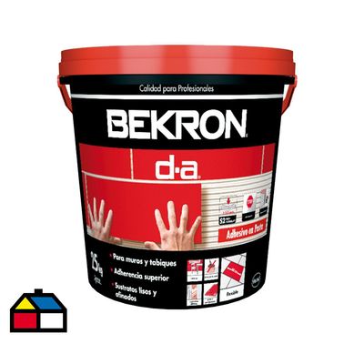 Adhesivo porcelanato piso/muro superficie rgida 25 kg