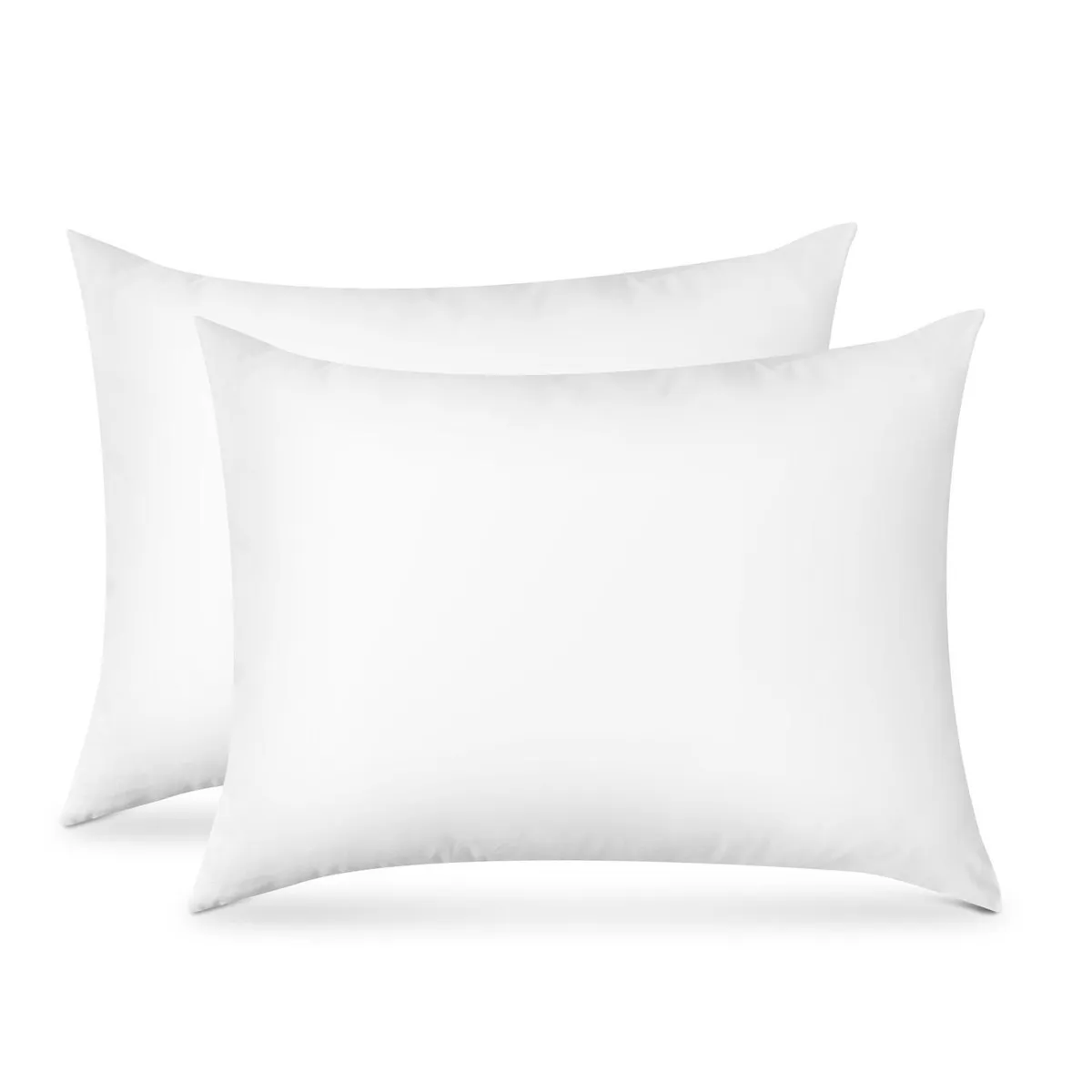 AMERICAN FAMILY - Pack de 2 Almohadas de Fibra sintética para Dormir 50x70 cm