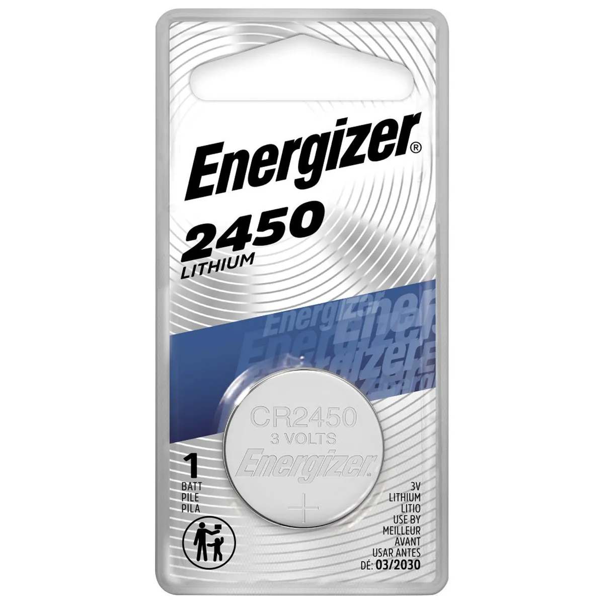 ENERGIZER - Pila especial de litio CR2450 3V