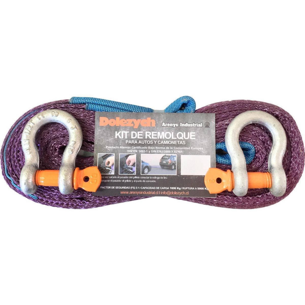 DOLEZYCH - Kit Remolque Dolezych 1000 Kg 3 metros Morado