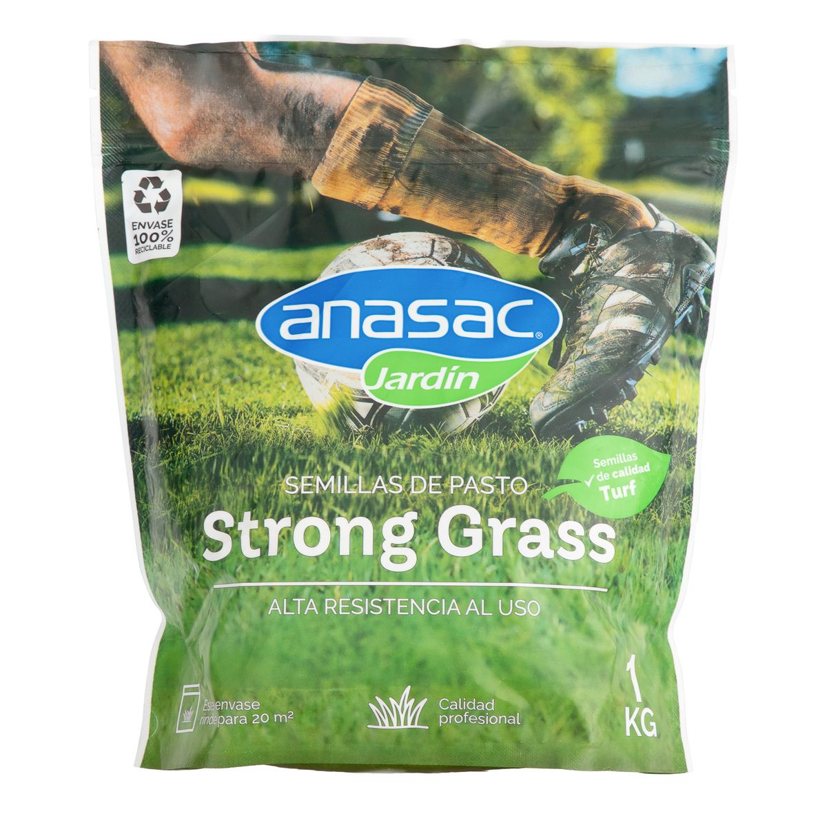 ANASAC - Semilla de Pasto Strong Grass 1 kg Bolsa