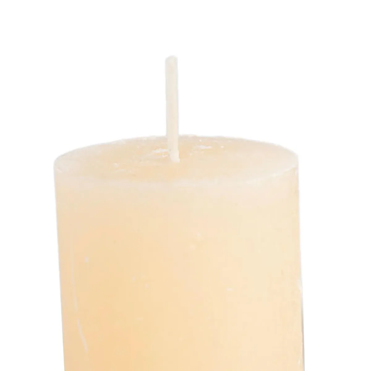 ORGANIC - Set de velas coco vainilla 2 unidades amarillo