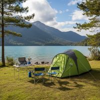 Carpa Camping Toronto 2 Personas Verde