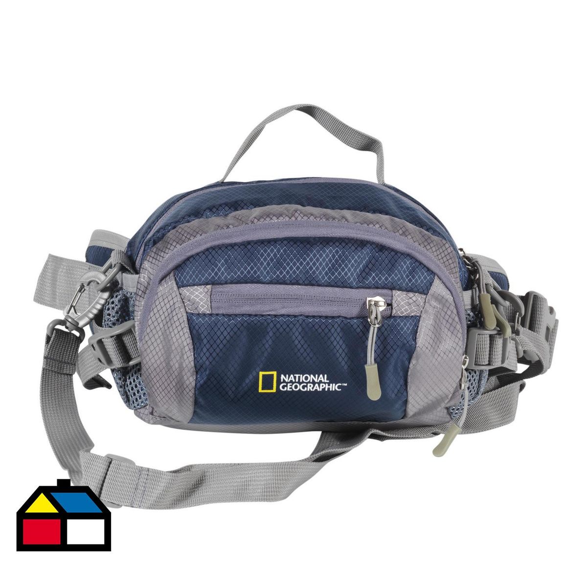 NATIONAL GEOGRAPHIC - Banano 4 compartimientos gris