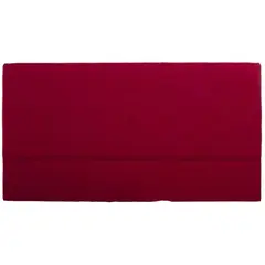 MANTAHUE - Respaldo Rectangular 2 plazas Button Rojo