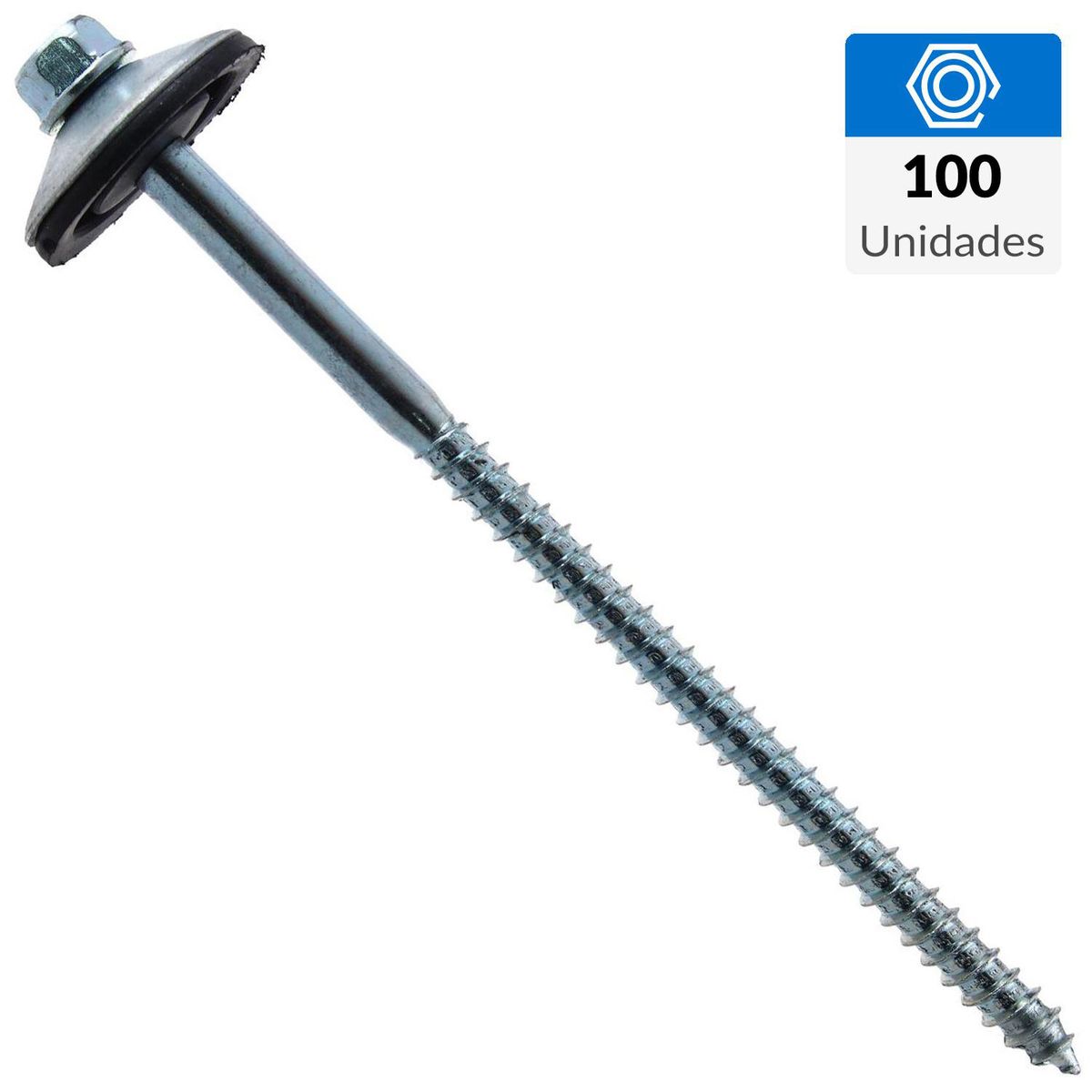 FIXSER - Tornillo Techo Madera 4-1/2 " 12 mm 100 unidad(es)