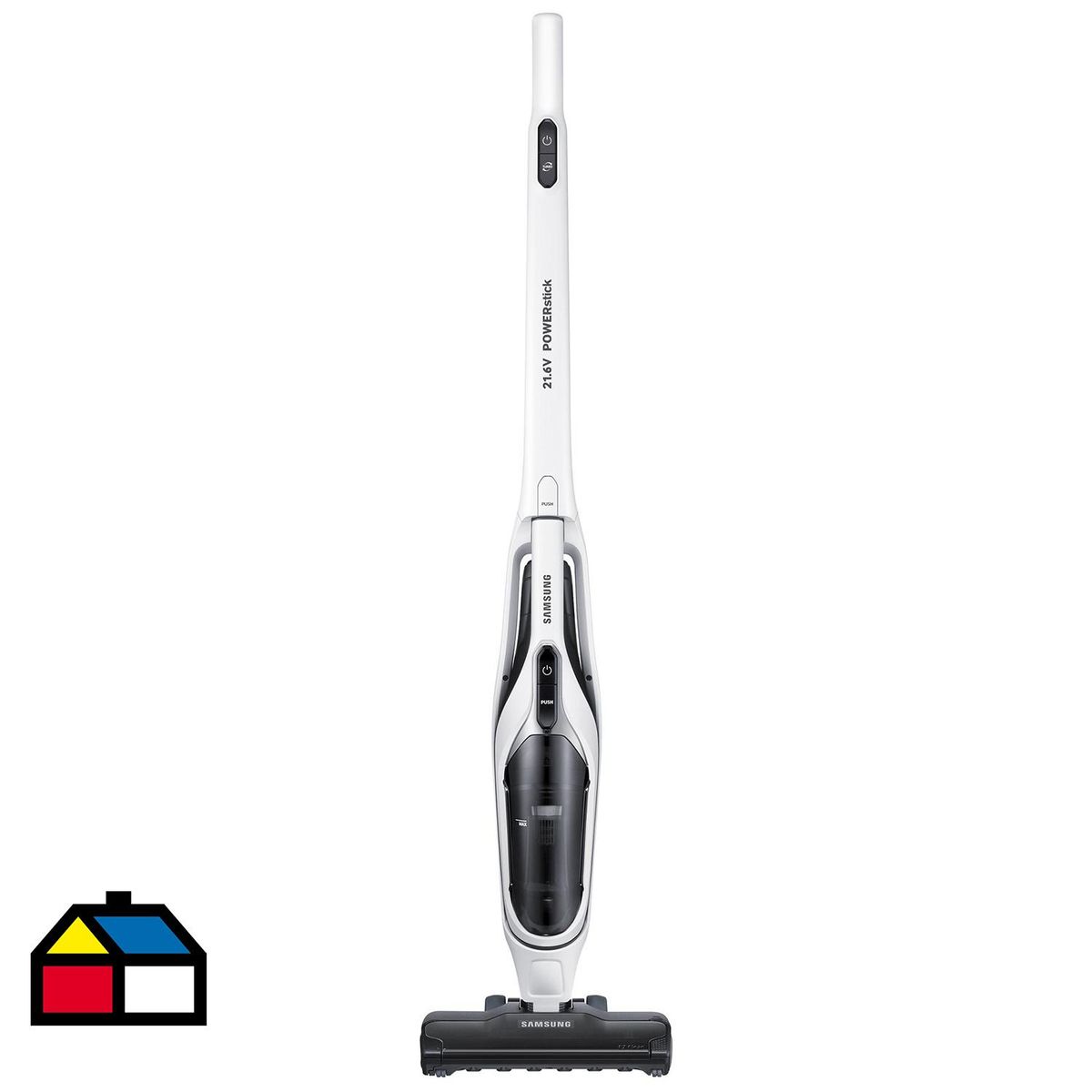 SAMSUNG - Aspiradora Inalámbrica Vertical Portátil 170 W 0.25 Litros VS60K6050KW/ZS