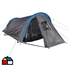 NATIONAL GEOGRAPHIC - Carpa Camping New Calgary 2 Personas Gris/Azul