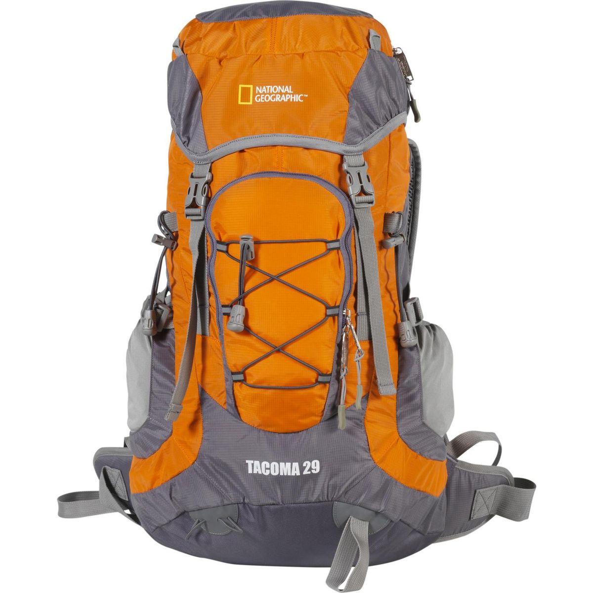 NATIONAL GEOGRAPHIC - Mochila Tacoma 29 Litros Naranjo/gris