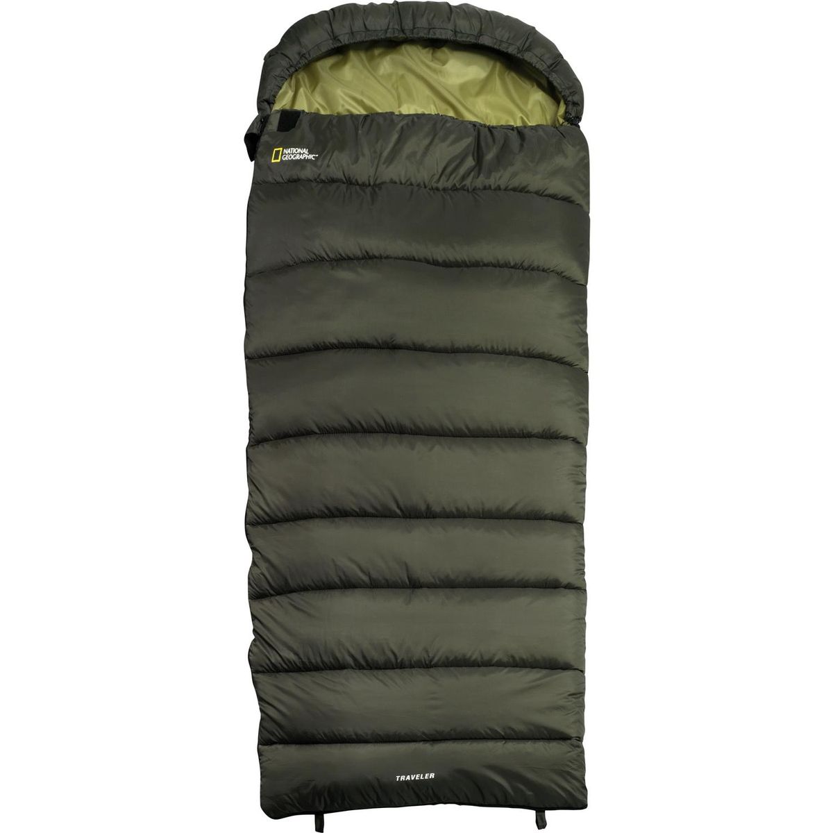 NATIONAL GEOGRAPHIC - Saco de Dormir Recto Traveller Verde