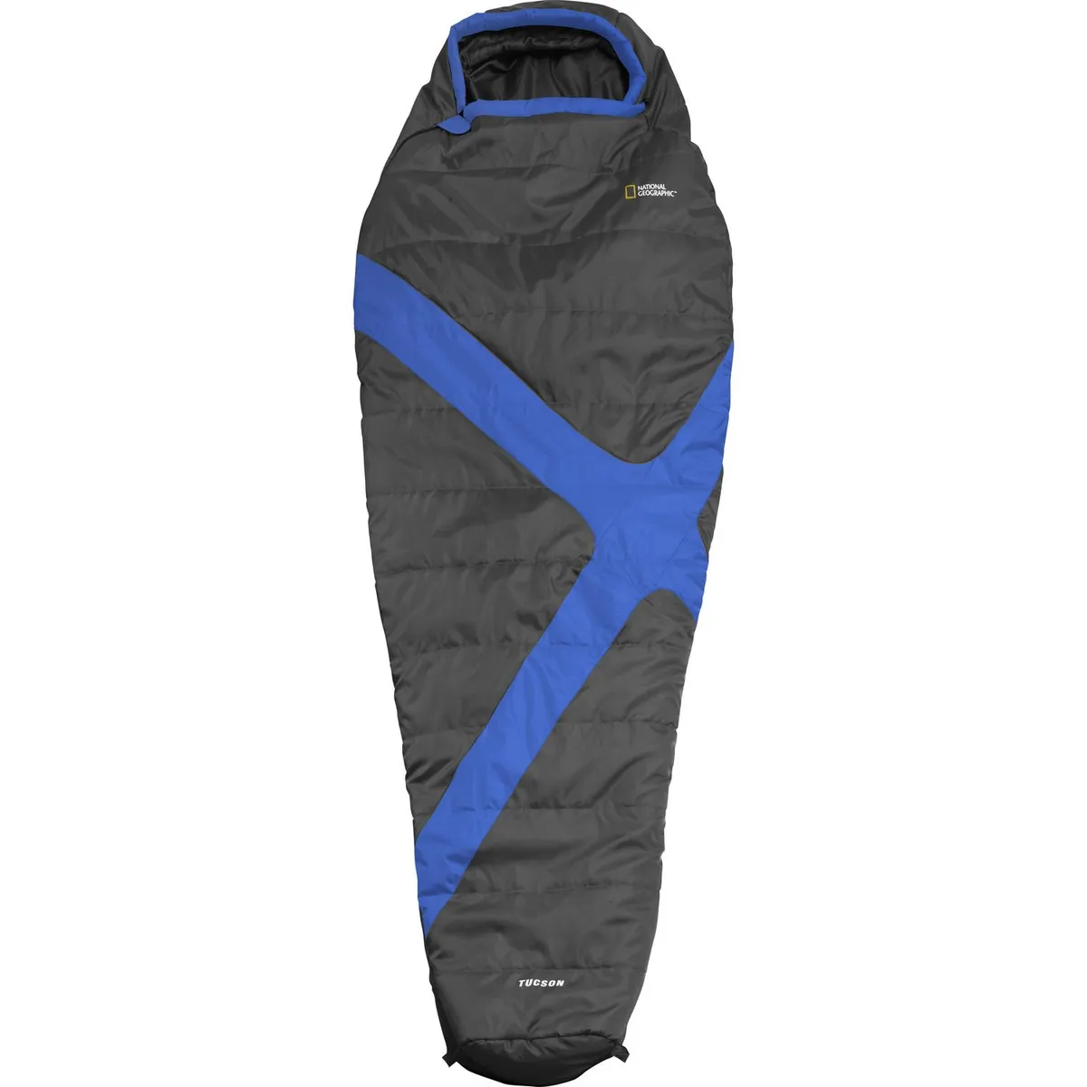 NATIONAL GEOGRAPHIC - Saco de dormir tipo momia poliéster azul