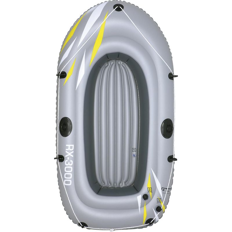 BESTWAY - Bote Inflable Hydro Force RX-3000 1 Persona(s) 186x100 cm Gris