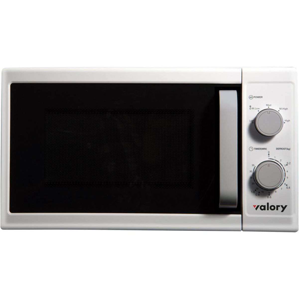VALORY - Microondas Análogo 20 Litros Blanco VM507