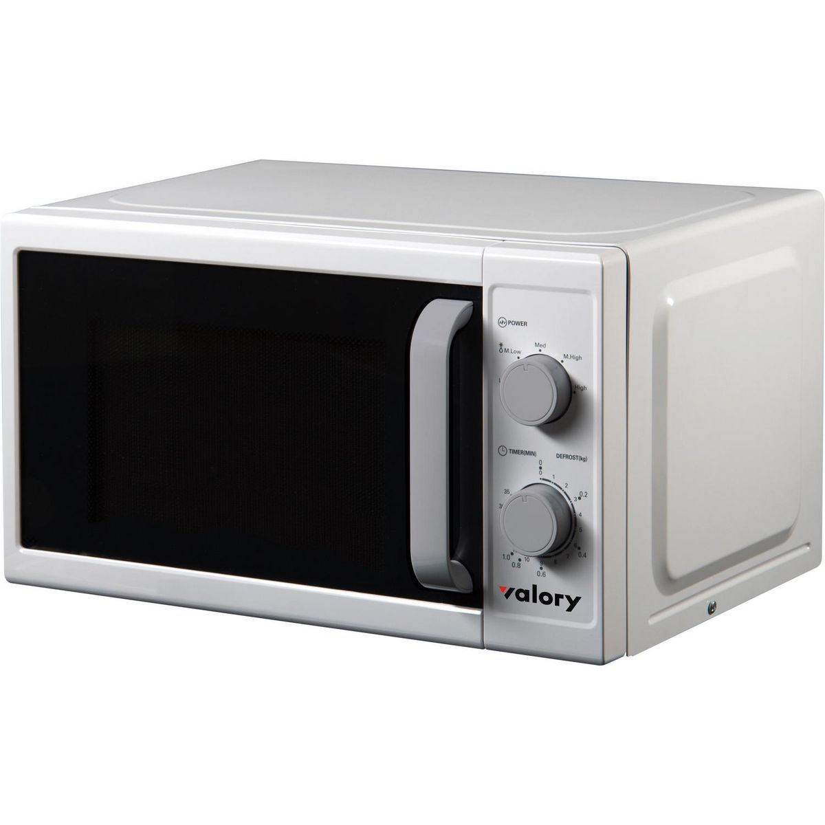 VALORY - Microondas Análogo 20 Litros Blanco VM507