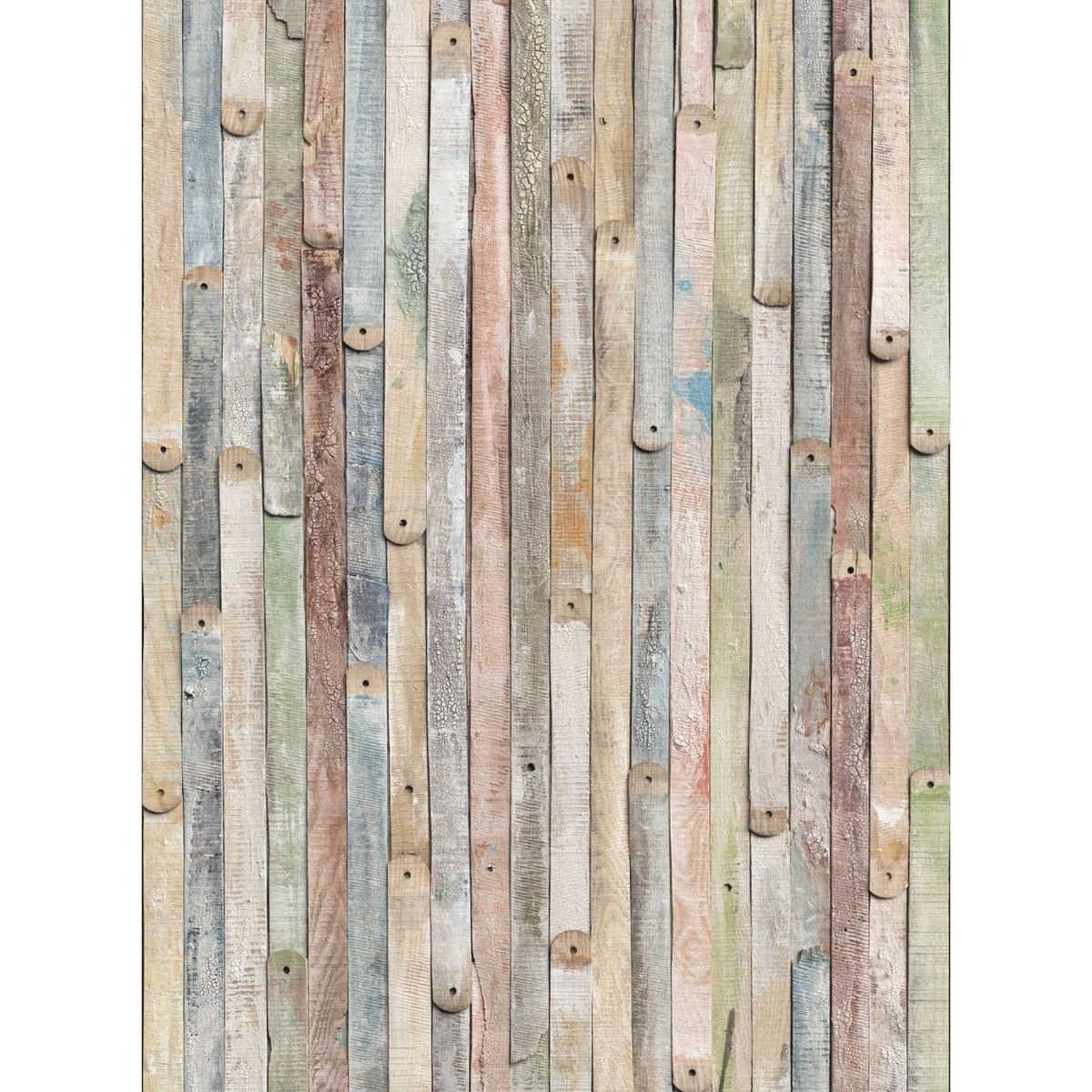 KOMAR - Papel Fotomural Vintage Wood 4,6 m2