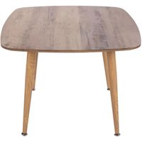 Mesa Lateral Dominga Natural 60x60x45 cm