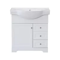 Kit Mueble Vanitorio Napoles 45x91x80 cm blanco