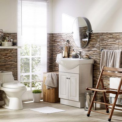 Imagen 2 del producto Kit Mueble Vanitorio San Remo 66x50x87 cm blanco