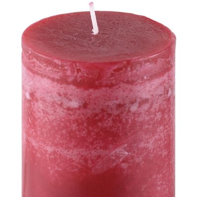 Imagen 2 del producto Vela pilar frutilla 10x7 cm rojo