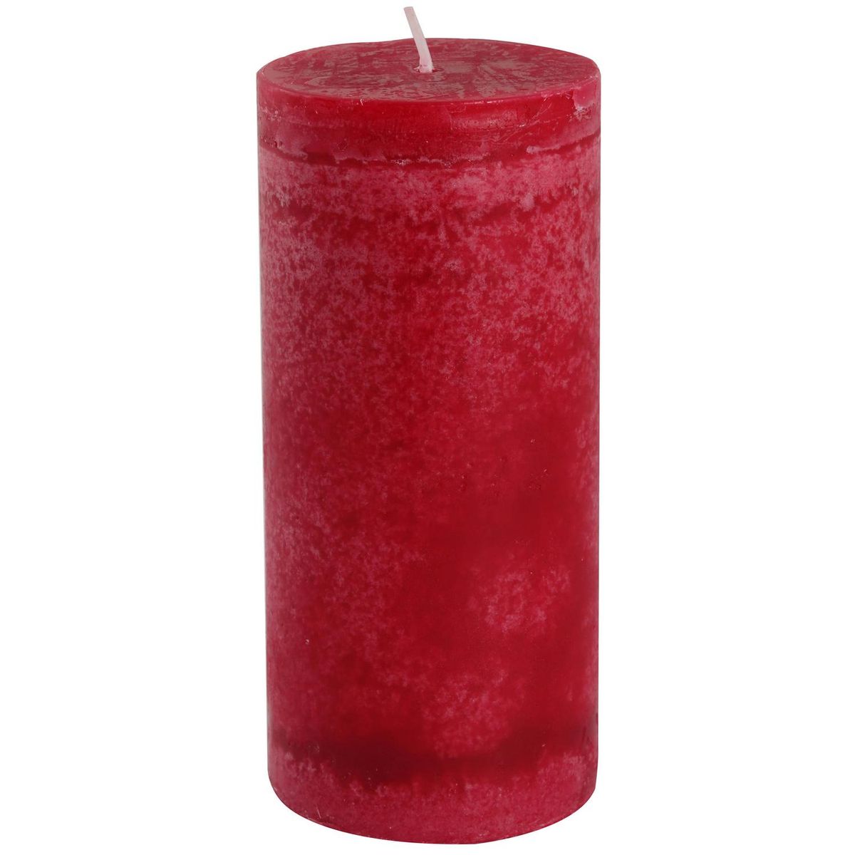 JUST HOME COLLECTION - Vela pilar frutilla 15x7 cm rojo